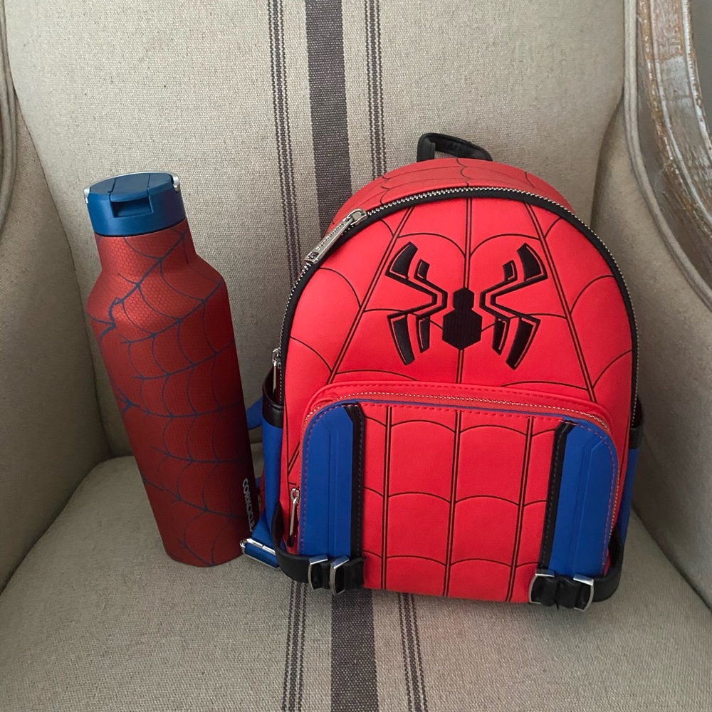 NWT Spider-Man Loungefly & Corkcicle Bundle